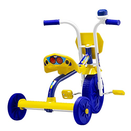 Triciclo Motinha Motoca Ultra Kids Azul/Amarelo