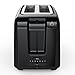 Tefal Vita Zwei-Schlitz-Toaster, 7 Bräunungsstufen, zentriert die Brotscheiben, Hebefunktion, Stopp-Taste, Auftauen und Erwärmen, herausnehmbare Krümelschublade, Schwarz, TT1A2810