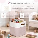 11 inch Cube Storage Bin 6 Pack, Cube Organizer Bins - Image 6