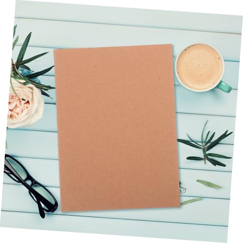 Carnet Kraft Couleurs à Pages Vierges Petit Format Pratique