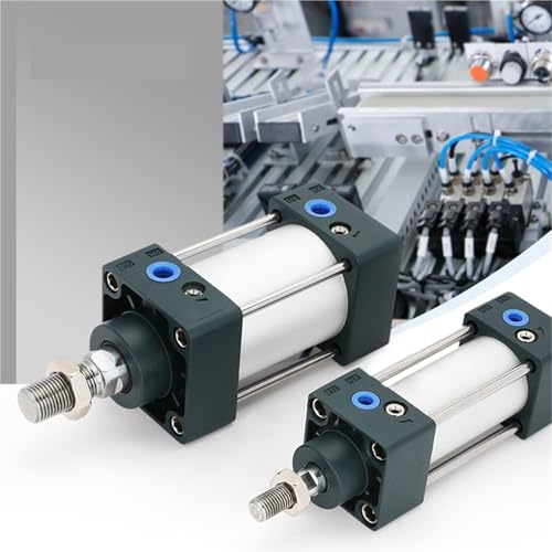Cilindro neumático de doble efecto SC 32 25 con doble junta de estanqueidad 5