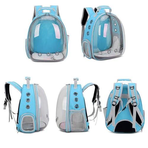 Mochila Pet Visão Panorâmica Astronauta Cães e Gatos Transporte Animais Estimação Bolsa Ventilada (R