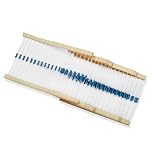 Innfeeltech 100 Pcs 1/4W 1% Tolerance 1K Ohm Metal Film Resistor Resistance for DIY Project and Experiments