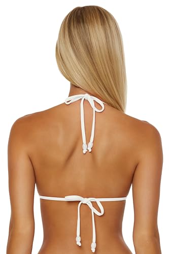 Women's Maza Triangle Bikini Top, Adjustable, Tie Back, Swimwear Separates4