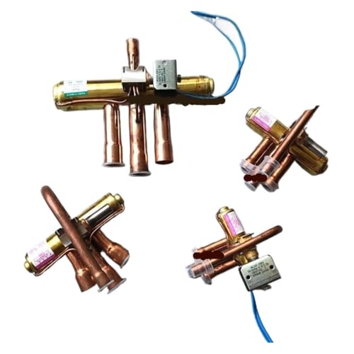 1PC Vierwege- Umkehrventil Mit Spule AC220V, 1- 5P Wärmepumpen- Klimaanlagenteile(SHF- 20D- 46 5P)-2