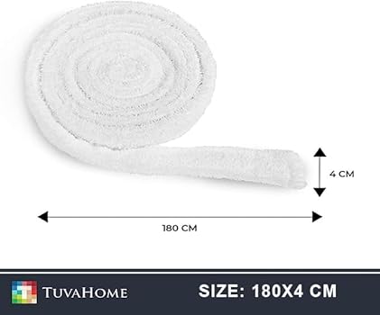Cintura Di Ricambio Per Accappatoio In Flanella Morbida – Grigio, 180x4.5 Cm – Unisex