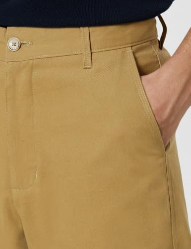 Image of Amazon Brand - Symbol Men's Relaxed Fit 100% Cotton Casual Trouser | Constructed Waistband | Pants | Available in Plus Sizes