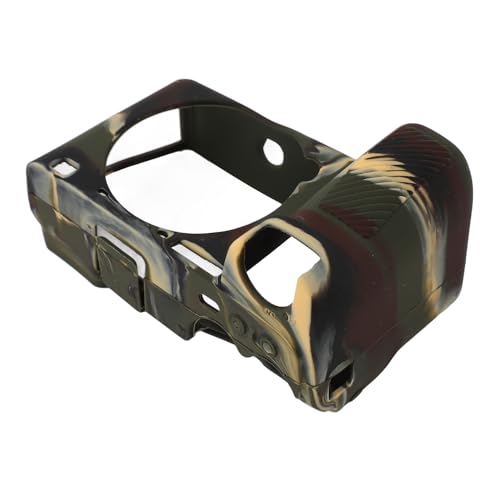 Funda para cámara para A6700 protectora de silicona flexible verde 5