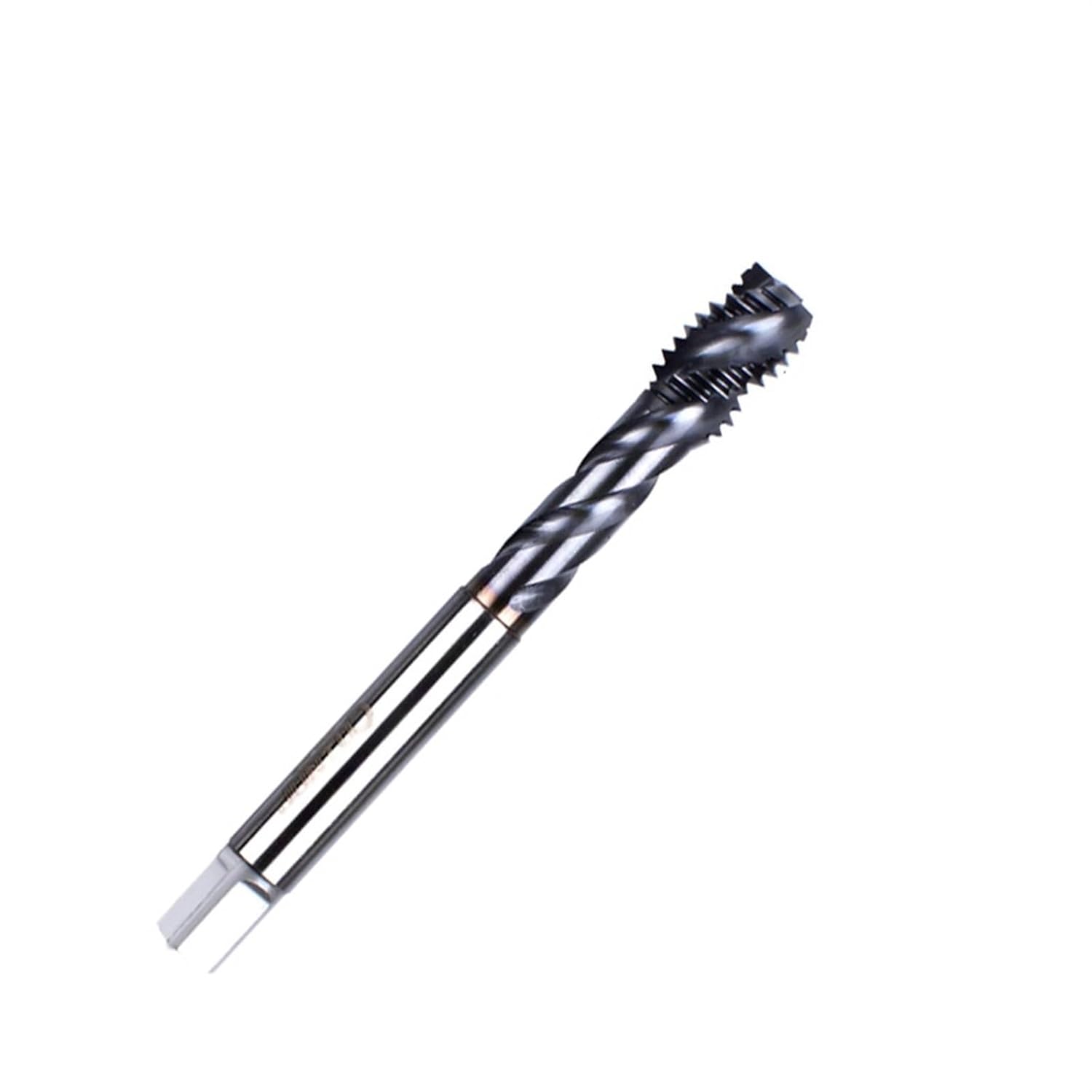 1Pcs Cobalt Screw Thread Tap Drill Bits Spiral Pointed Flute Metric M2-M16 TICN Coated Machine Tap for Stainless Steel(Spiral Tap,1PC_M5X0.8)