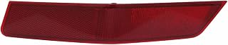 For Nissan Rogue Bumper Reflector 2017 2018 2019 Driver Side Rear CAPA Certified NI1184105 | 26565-6FV0B