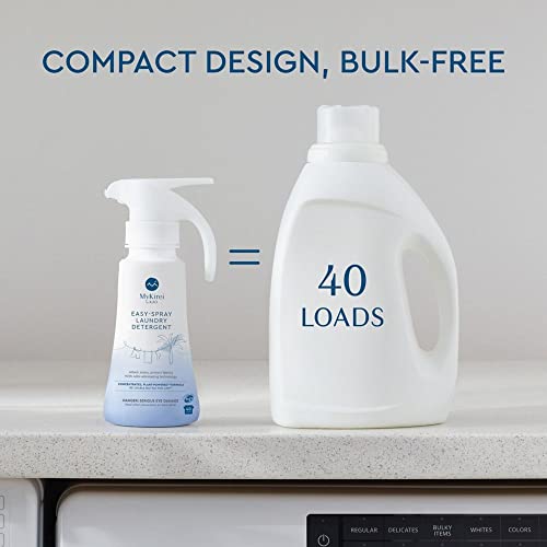 Mykirei Plant-Based Detergent, Concentrated Laundry Detergent, Easy-Spray Easy To Use Laundry Detergent 12.8 Fl Oz #TOP2