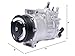 JooWing A/C AC Air Conditioner Compressor W/Clutch For Audi A3 TT VW Jetta Golf GTI EOS 2.0L 1K0820803 2006 2007 2008-2013 Beetle Passat Eos Air Conditioning Compressor,Match The Original Car Parts