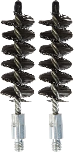 FIREFIX 2036/1 Ofenrohrbürste aus Stahldraht mit M12 Außengewinde, 38 mm Durchmesser (Packung mit 2)