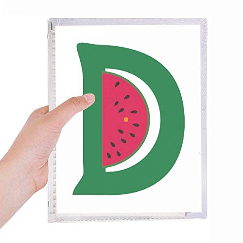 Carnet pastèque rechargeable D mignon pour organiser vos notes de bureau