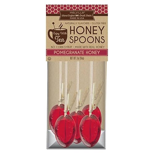Cucharas de miel con granada 5 unidades