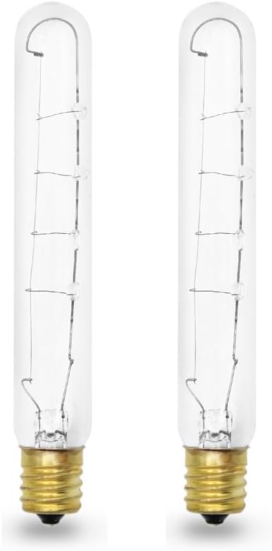 Technical Precision Replacement for Ge General Electric G.e Spacemaker Profile Microwave Light Bulb 2 Pack