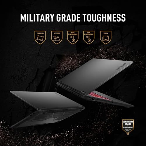 Image of ASUS TUF A18 Gaming Laptop, AMD Ryzen 7 260 (16 Tops XDNA NPU), NVIDIA GeForce RTX 5060, 18 inch FHD+ 144Hz 3ms Display, 64 GB DDR5 RAM, 4 TB SSD, RGB KB, Copilot AI, Windows 11 Pro, Gaming Accessories