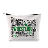 Wrestling-Liebhaber-Make-up-Tasche, Wrestling, Sport, Geschenk, Spieler, Trainer, Kosmetiktasche, Geschenk für Wrestler, Wrestling Makeupbag Ku, modisch