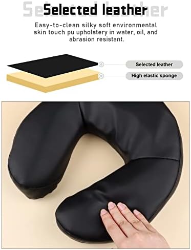 EBANKU Universal Adjustable Face Cradle Massage Table Bed Face Cradle Pillow Cushion Set