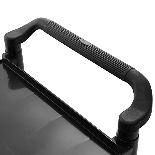 Jubilee Heavy-Duty 3-Tier Utility Service Cart With Wheels, 40.25" X 38.5" #TOP4