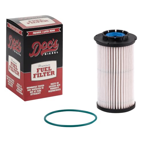 Doc's Diesel Fuel Filter DGF412 | Compatible with RAM 1500 3.0L EcoDiesel 2014-2019 | Replaces 68235275AA