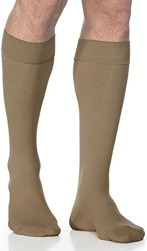 Sigvaris Midtown Grip-Top Knee Men 20-30mmHg(ML-tan)