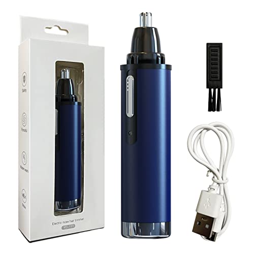 Ear and Nose Hair Trimmer 2022 Professional USB Rechargeable Nose Trimmer for Men and Women Ear Eyebrow Facial Hair Trimmer ,Blades for Easy Cleansing