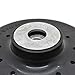 Superior Pads and Abrasives BP45 4.5 Inch Angle Grinder Backing Pad for Resin Fiber Disc with 5/8 Inch-11 Locking Nut