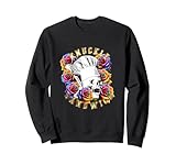8.5 oz, Klassisch geschnitten Knuckle Sandwich Regenbogenrosen Sweatshirt