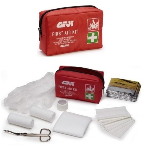 GIVI S301 NORMA DIN 13167 SOCCORSO IMMEDIAMO KIT PRIMO SOCCORSO STRADALE ASSISTENZA