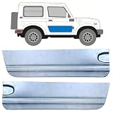 PARA 4 PUERTAS – Evita errores de compatibilidad; diseñado para Suzuki Samurai con 4 puertas, ideal para restauraciones completas o sustituciones parciales.
