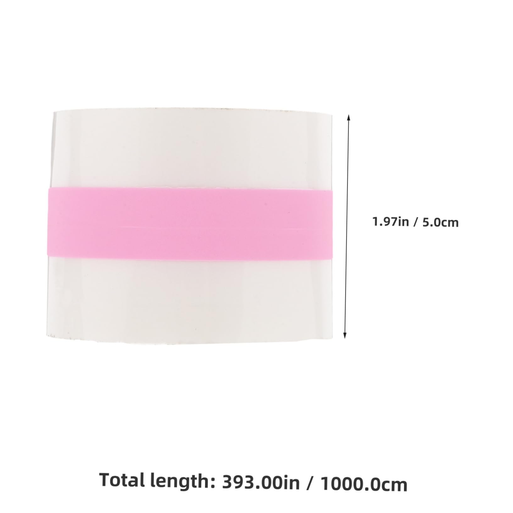 Beavorty 4 Pegatinas de Cubrir mujer invisible clasificado cinta transparente para el cinta de levantamiento de