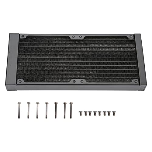 Refrigeración por agua para PC con radiador de aluminio de 240mm contra caídas de rendimiento