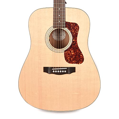 Guild Guitars Westerly Collection 6 String Acoustic-Electric Guitar, Right, Natural (D-240E)