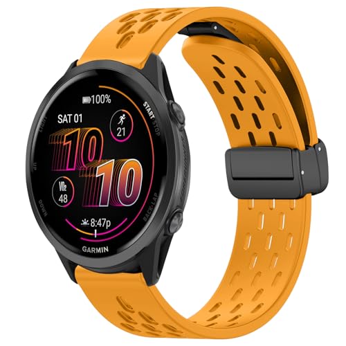 [SumNeol] 22mm �o���h Garmin(�K�[�~��) Venu 4 45mm/Venu 3 45mm/2/Forerunner 570 47mm/265/255/Vivoactive 4/Active�Ή� �����o���h �V���R���f�� ���C�o�b�N�� 