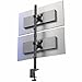 VIVO Dual LCD Monitor Desk Mount Stand Heavy Duty Stacked, Holds Vertical 2 Screens up to 32" (STAND-V002T)