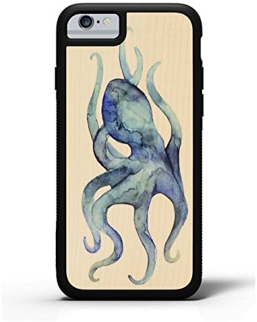 Carved Pulpo by Anna Shay - iPhone 6/6s Traveler Wood Case