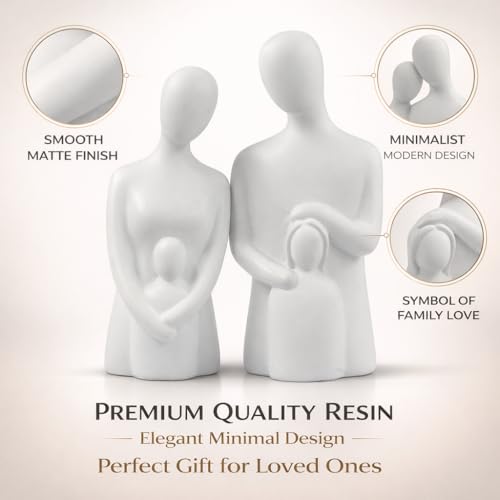 Image of CraftVatika Home Decoration Items for Living Room, Family Set Decorative Showpiece, Table Decor Items for Home Tabletop Corner Decor, Birthday Anniversary Mother's Day for Man Woman