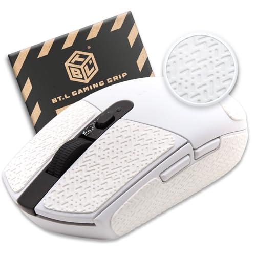 Grip de souris pour Logitech G305 BT.L blanc parfait pour le streaming