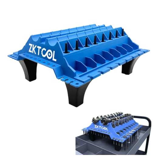 Engine Cylinder Head Organizer Valves Tool, Engine Organizer Parts Tray
