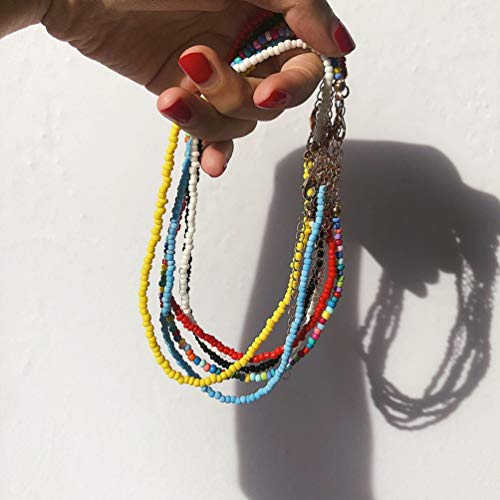 Collier de perle de graines chaîne boho ZH1YFD fini les bijoux lourds et irritants - 7