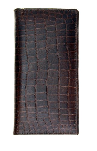Marshal Leather Checkbook Cover Case #156-Cr (Brown) #TOP1