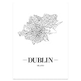 JUNIWORDS Stadtposter - Wähle Deine Stadt - Dublin - 21 x 