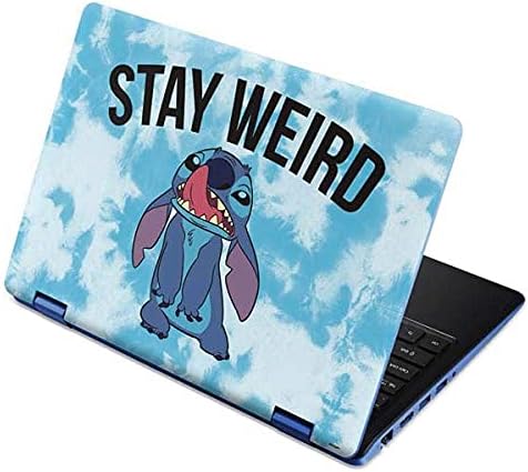 Skinit Decal Laptop Skin Compatible with Aspire R11 11.6in - Officially Licensed Disney Lilo and Stitch Stitch and Angel Design