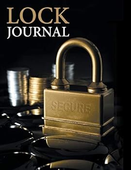 Paperback Lock Journal Book