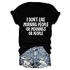 Womens Shirts And Blouses Uk - Stylish Graphic Print Short Sleeve Crew Neck Tee Soft Casual Everyday Wear Women's T-Shirt #1