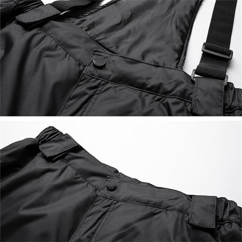 Teen Boys Ski Jacket Suit Camouflage Insulated Snowsuit with Snow Trousers Fleece Lined Winter Coat 2 Piece Set Waterproof Outdoor Snowboard Suits for Kids (Black, 12-13 Years) - Image 6