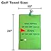Giggle Golf Funny Waffle Golf Towels for Women – 15