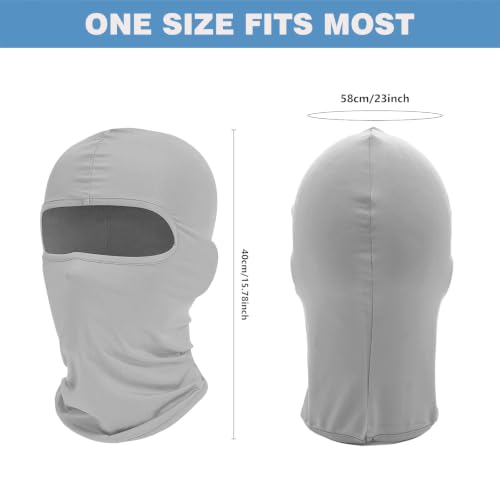 Image of 20 PCS Balaclava Ski Mask for Men Women, UV Protection Motorcycle Balaclava | Soft Breathable Polyester, Fade-Resistant Reusable, Lightweight Helmet Liner for Motorcycle Cycling all outdoor activities