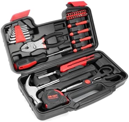 39 Peças Ferramentas, Kit ferramentas, Caixa de Ferramentas, Caix...